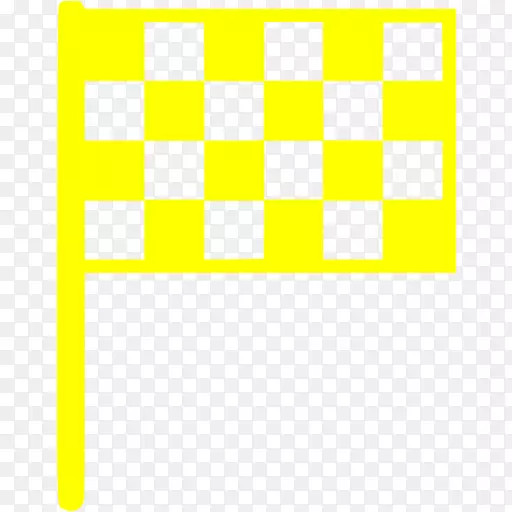 线点角字体-黄色标志