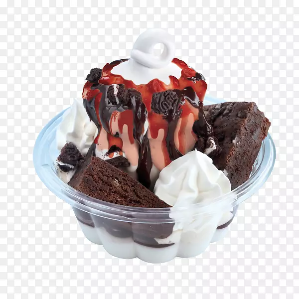 圣代巧克力冰淇淋巧克力软糖冰淇淋