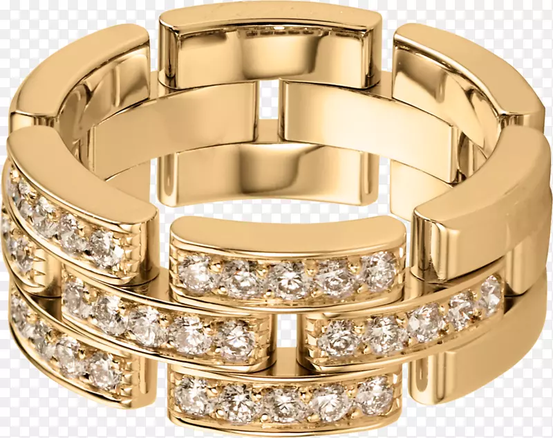 克拉戒指灿烂的钻石黄金-钻石光泽
