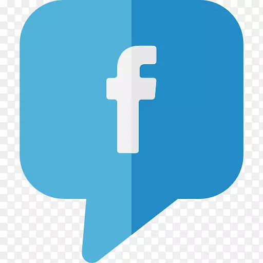 电脑图标社交媒体营销facebook信使-社交媒体