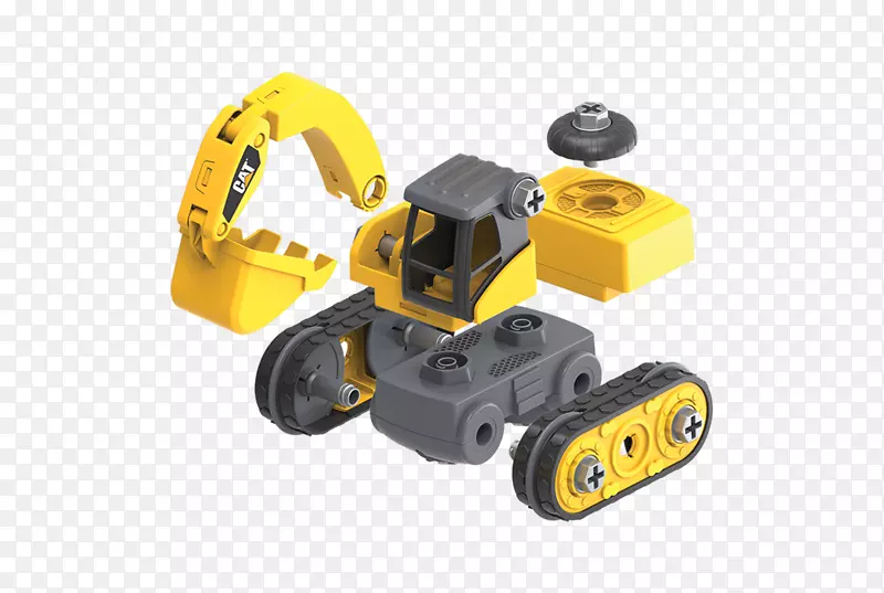 卡特彼勒公司挖掘机重型机械玩具猫玩具