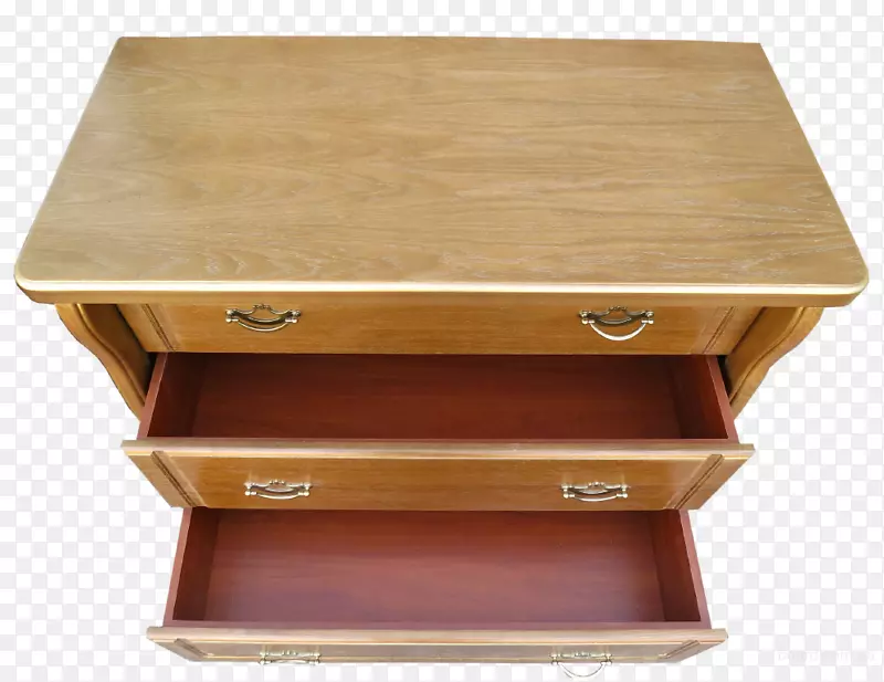 床头柜抽屉书桌木头染色设计