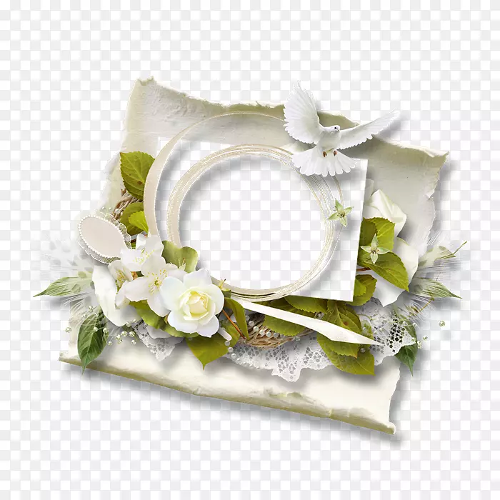 花卉设计婚礼剪贴画-婚礼