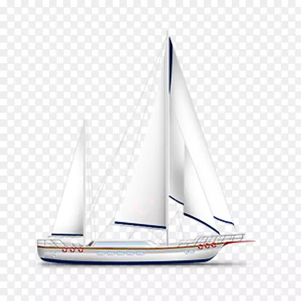 帆船计算机图标-船