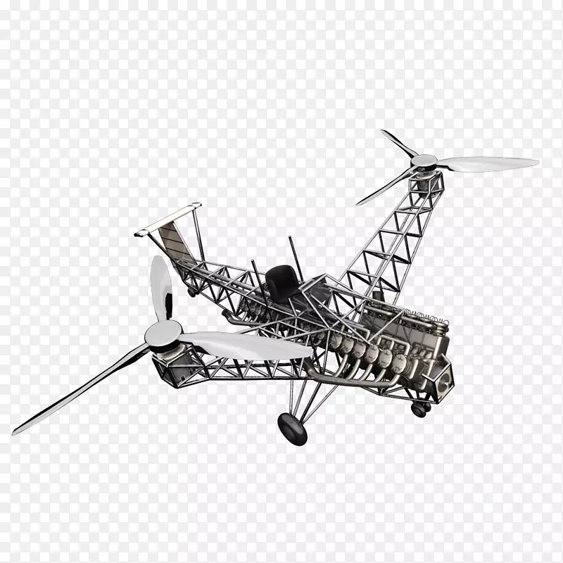 直升机旋翼飞机螺旋桨舵式飞机