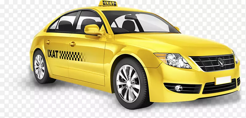 出租车出租机场巴士黄色出租车-出租车