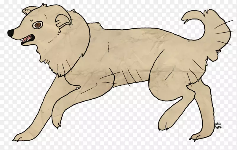 狮子狗猫陆地动物剪贴画-狮子