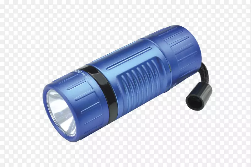 手电筒钴蓝塑料-龙蝇