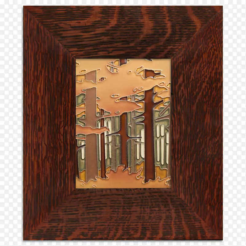 木瓦片艺术框架木制品