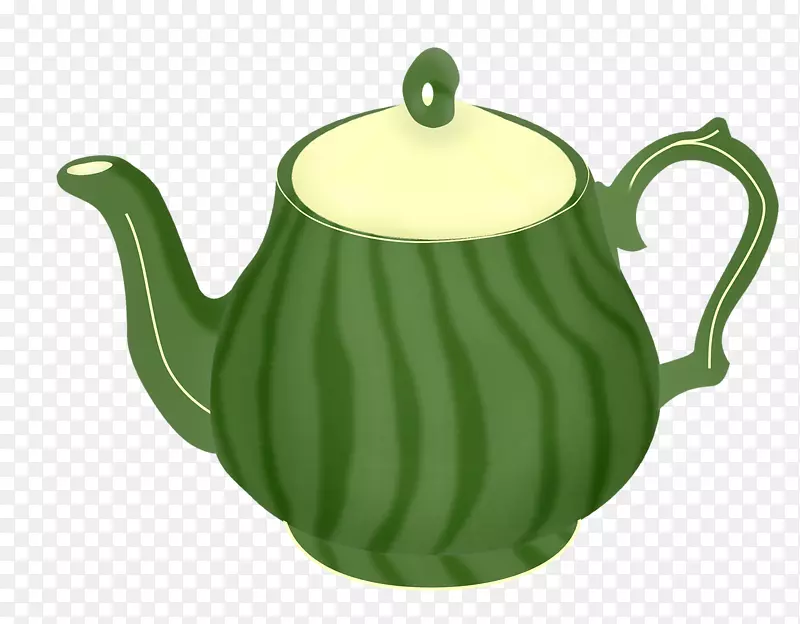 茶壶陶瓷绿壶