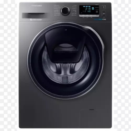 洗衣机三星加洗ww85k5410ww组合式洗衣机烘干机-蒸汽大米