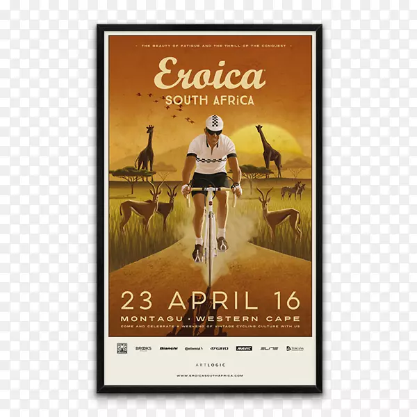 南非自行车海报自行车Eroica Britannia-自行车