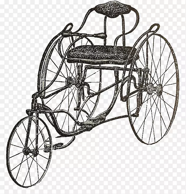 自行车车轮混合自行车三轮车卧式自行车-自行车