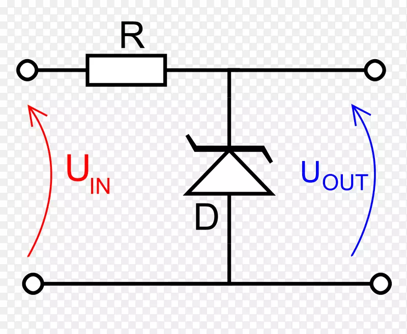 齐纳二极管齐纳效应电压调节器电子电路调节器