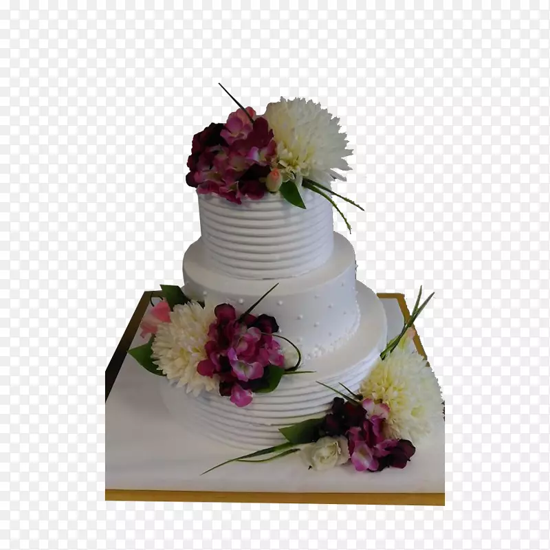 婚礼蛋糕花卉设计糖蛋糕切花结婚蛋糕