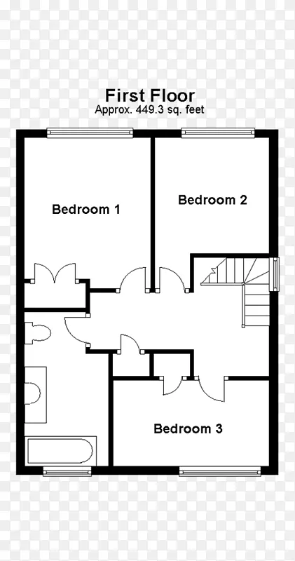 平面图房屋层公寓卧室-房屋