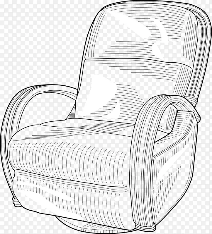 Eames躺椅，沙发夹，艺术椅