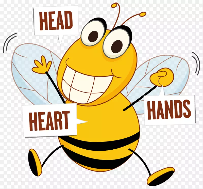 蜜蜂大黄蜂泡泡夹艺术-蜜蜂