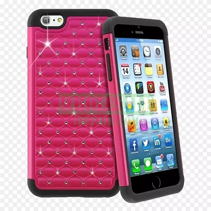 特色手机iphone 6加上智能手机苹果-iphone粉红色