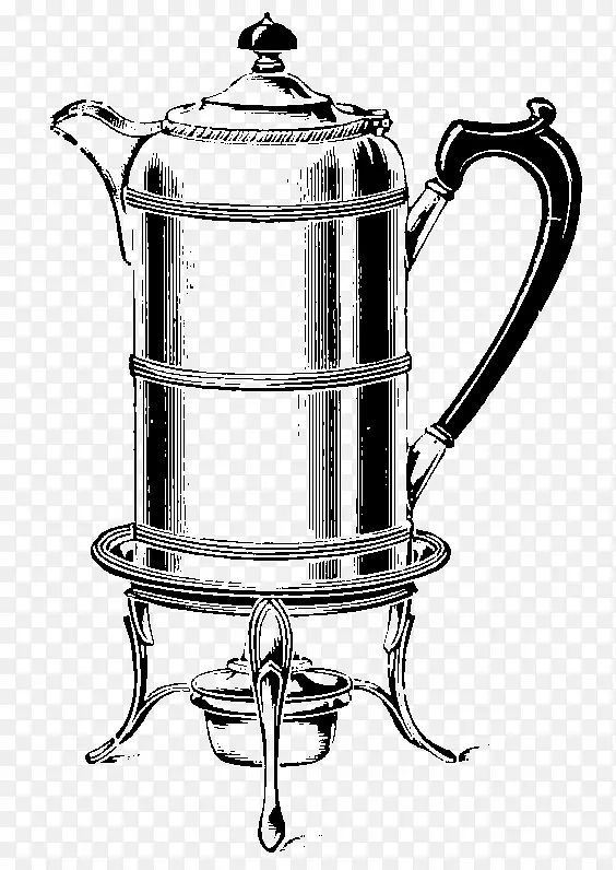 壶，咖啡渗滤器，茶壶-贾拉