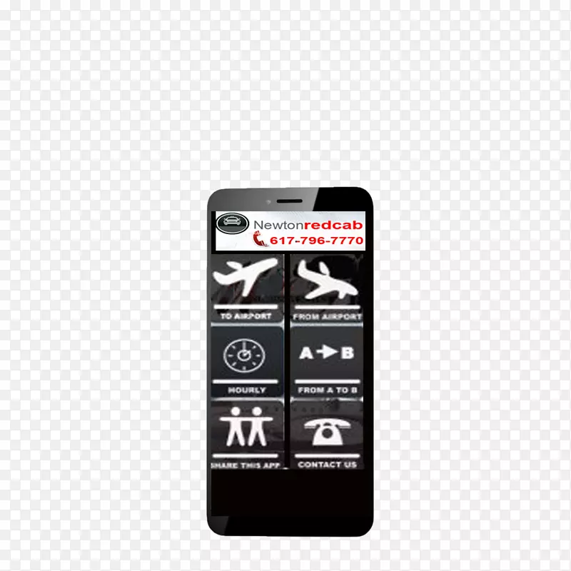 智能手机出租车牛顿机场巴士iPhone-出租车应用程序