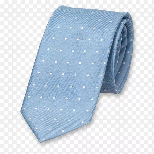 领带浅蓝色亚麻布蓝领带