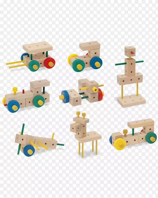 玩具块斗牛士-玩具，s.r.o建筑工程木结构集-木材