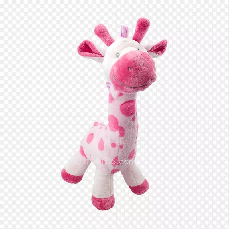 长颈鹿毛绒玩具&可爱的玩具驯鹿长毛绒长颈鹿
