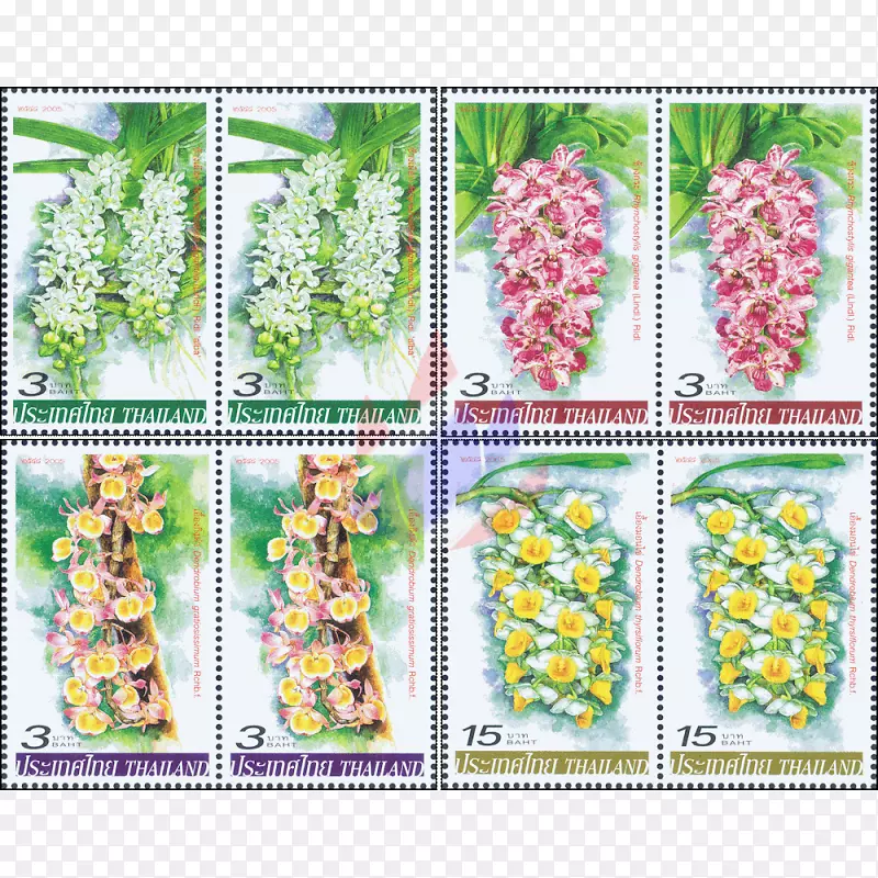 花卉设计动物邮票.设计