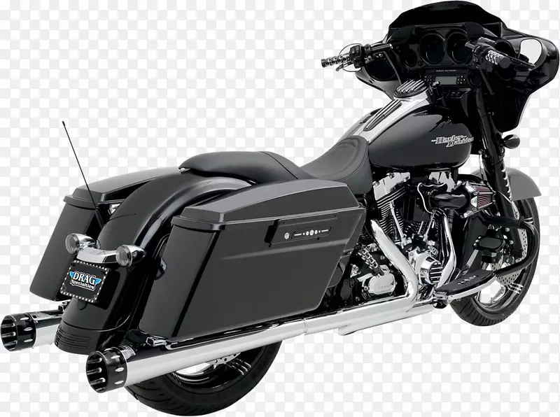 排气系统摩托车哈雷戴维森万斯和海因斯汽车-摩托车