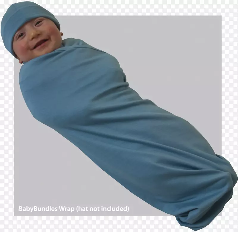 婴儿用毯子裹着婴儿-人