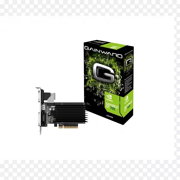 显卡和视频适配器NVIDIA GeForce GT 710增益GDDR 3 SDRAM-NVIDIA