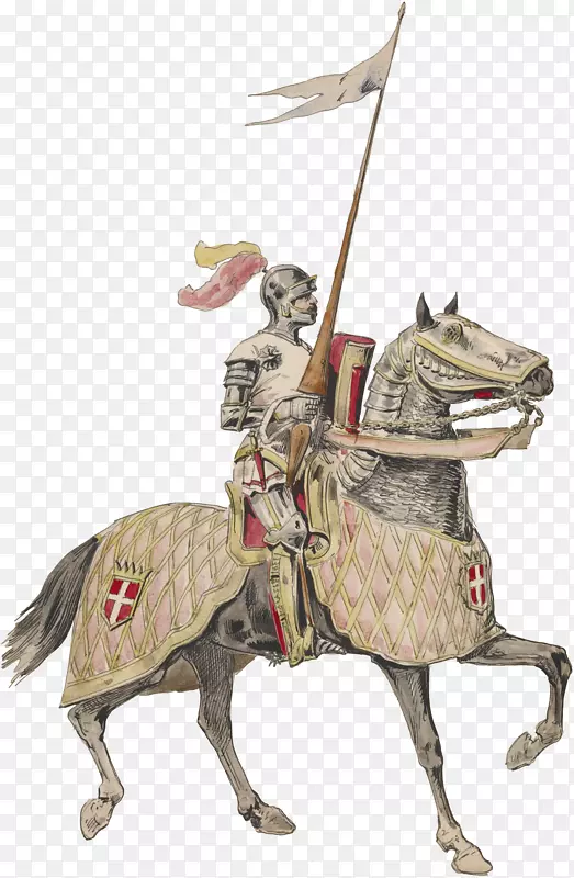 中世纪马骑士-欧洲骑士
