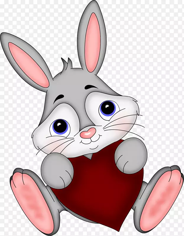 家养兔复活节兔须剪贴画-兔子