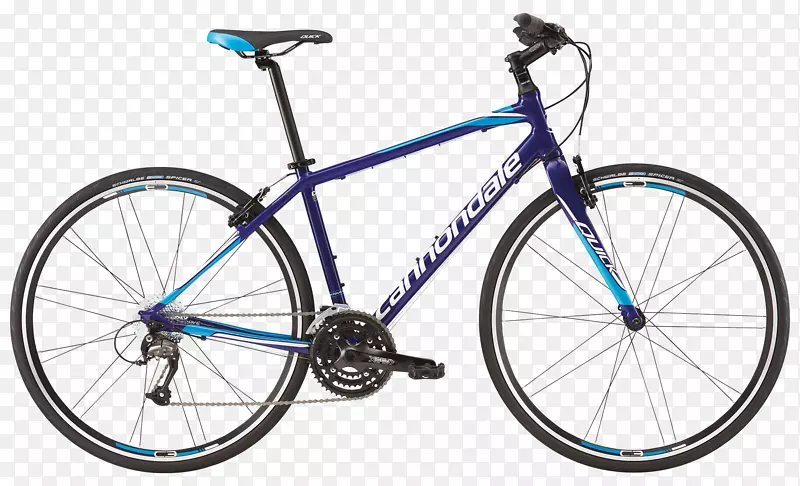 卡农代尔自行车公司坎农代尔速成4自行车混合动力自行车平板公路自行车-自行车