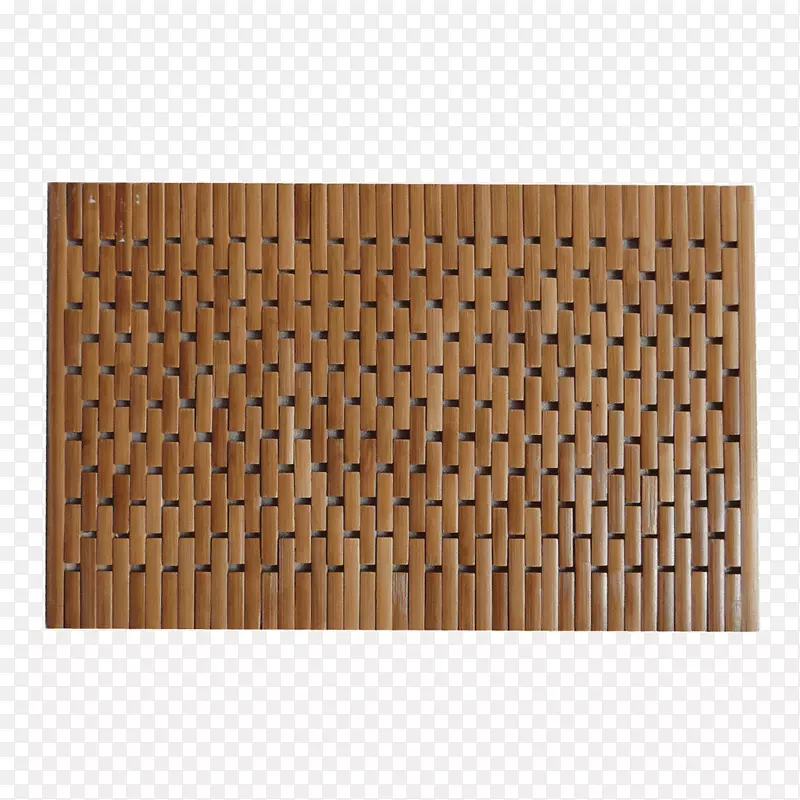 木材染色硬木长方形垫.木材