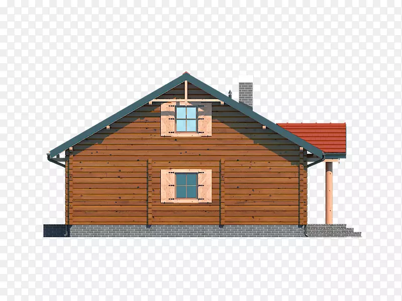 房屋原木木屋壁板物业平房