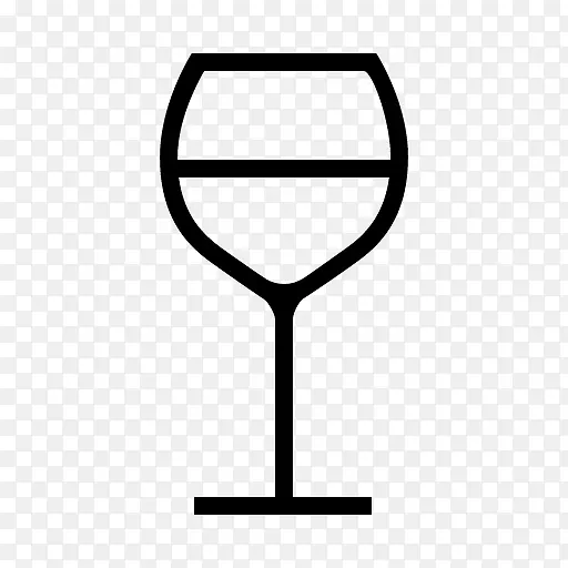 酒杯电脑图标香槟玻璃杯