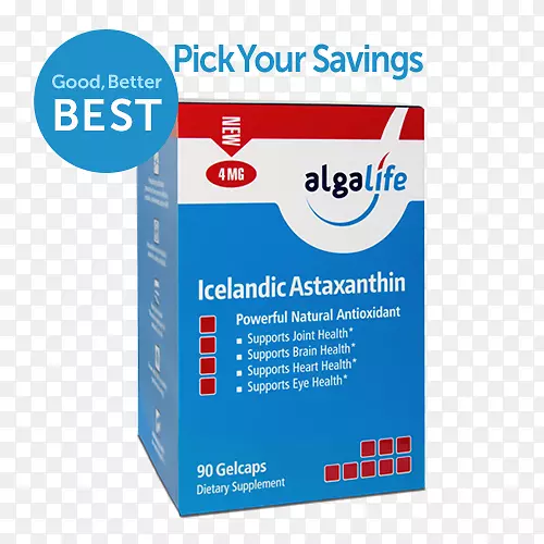 虾青素冰岛膳食补充剂抗氧化剂磷虾油-健康