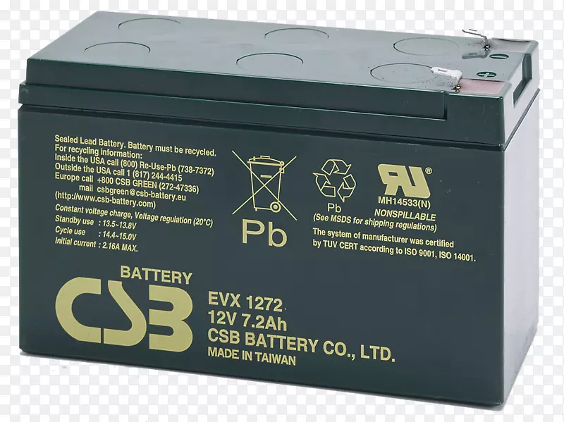 电动机车电动汽车电池VRLA蓄电池铅酸蓄电池滑板车