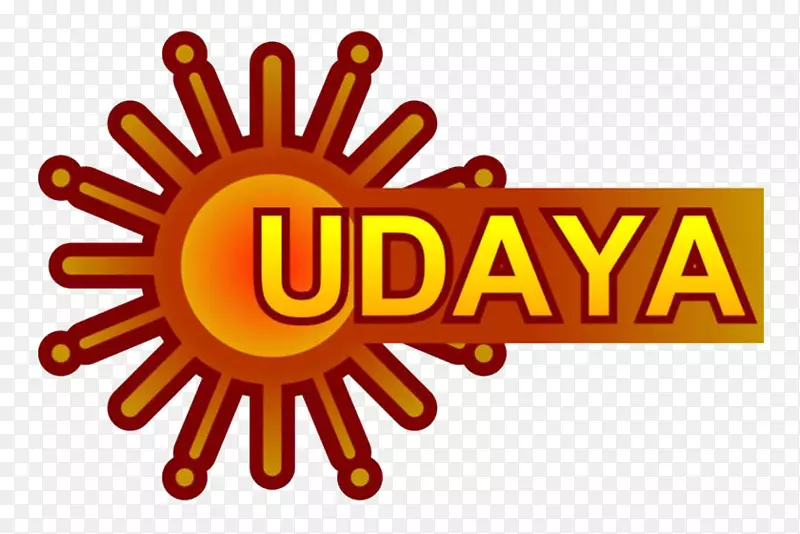 Udaya电视太阳电视网络电视频道Udaya新闻电视节目标志