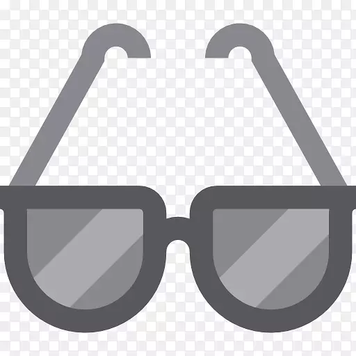 太阳镜服装配件电脑图标时尚眼镜