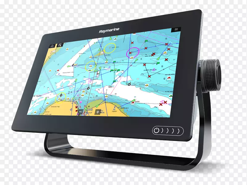 gps导航系统雷海plc绘图仪多功能显示鱼器.产品显示
