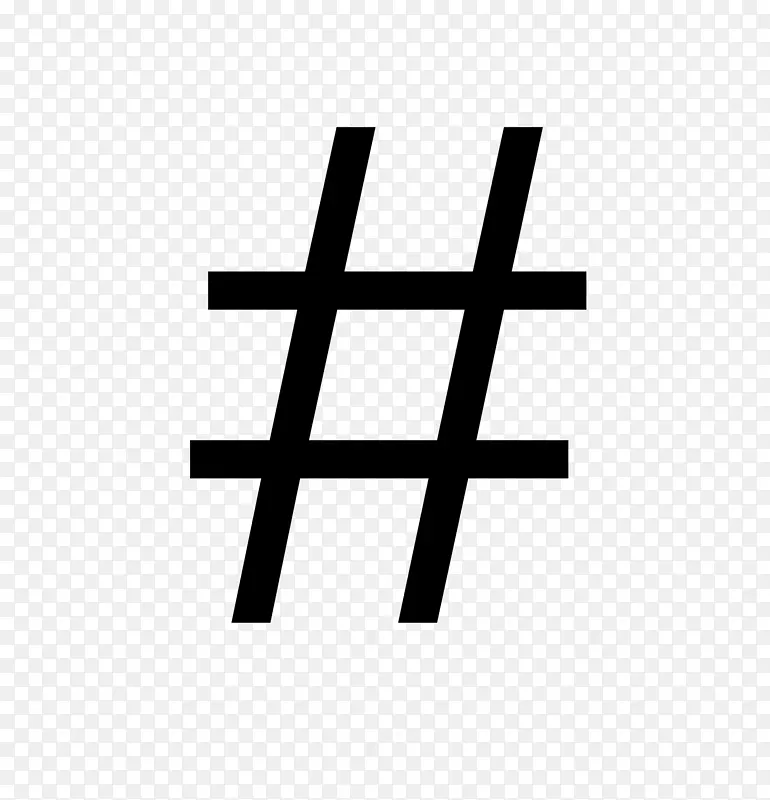 数字符号hashtag图像文件格式-无压力