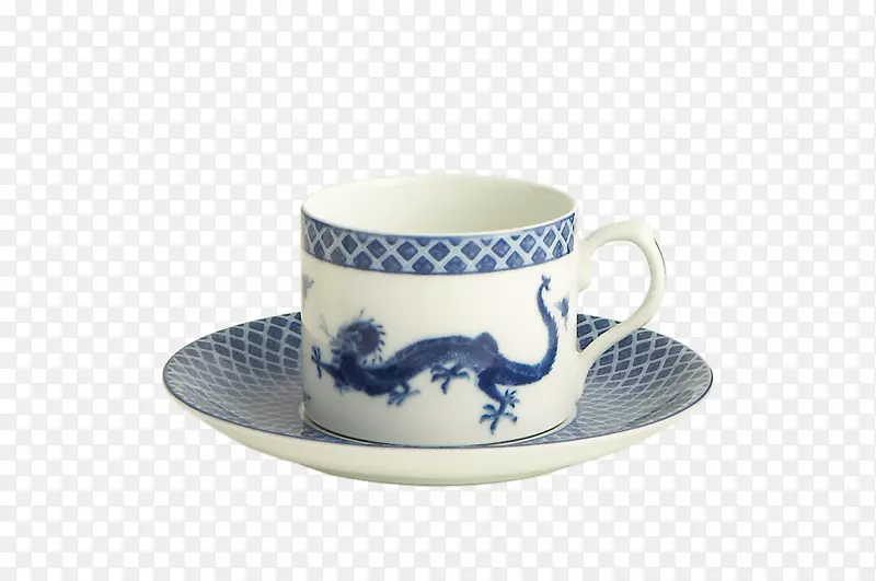咖啡杯茶碟Mottahedeh&公司盘子餐具-专用餐盘