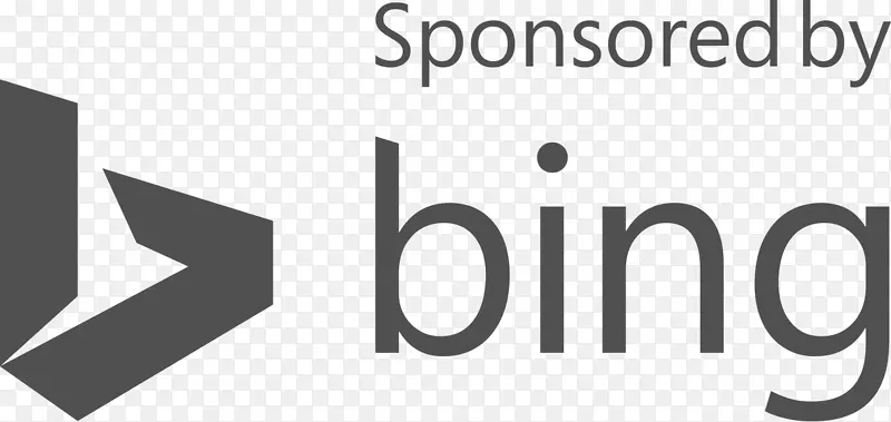 Bing广告徽标Bing新闻-几何拼接