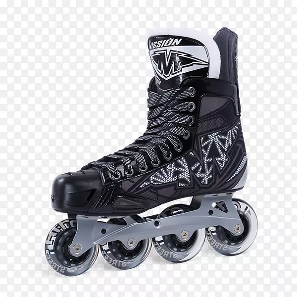 四轮溜冰鞋，滚轴冰上冰球，冰上冰鞋。