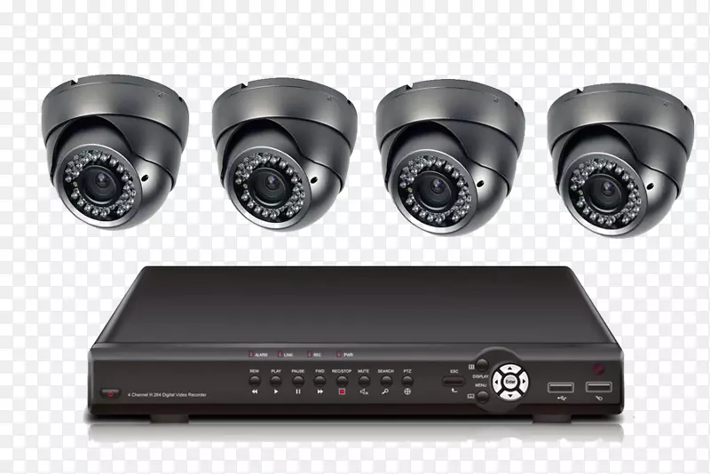 闭路电视摄像机数字录像机cctv摄像机dvr工具包