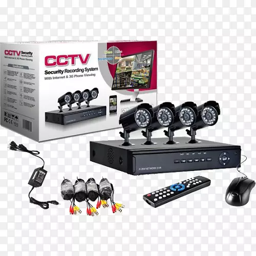 闭路电视ip摄像机-cctv摄像机dvr套件