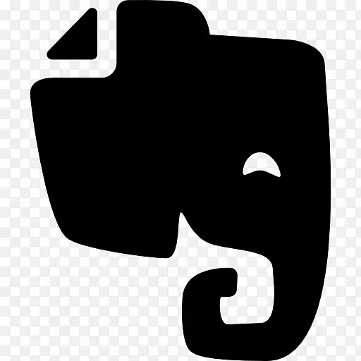 徽标社交媒体电脑图标Evernote-社交媒体